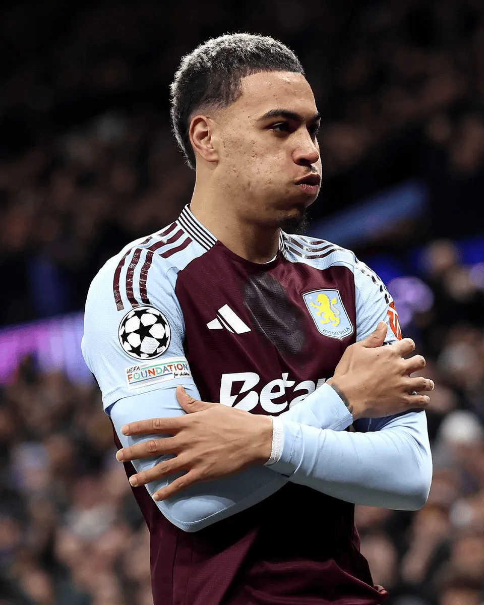 官方网站-23岁铁人!罗杰斯近67场英超出战66场,唯一缺席是5黄停赛