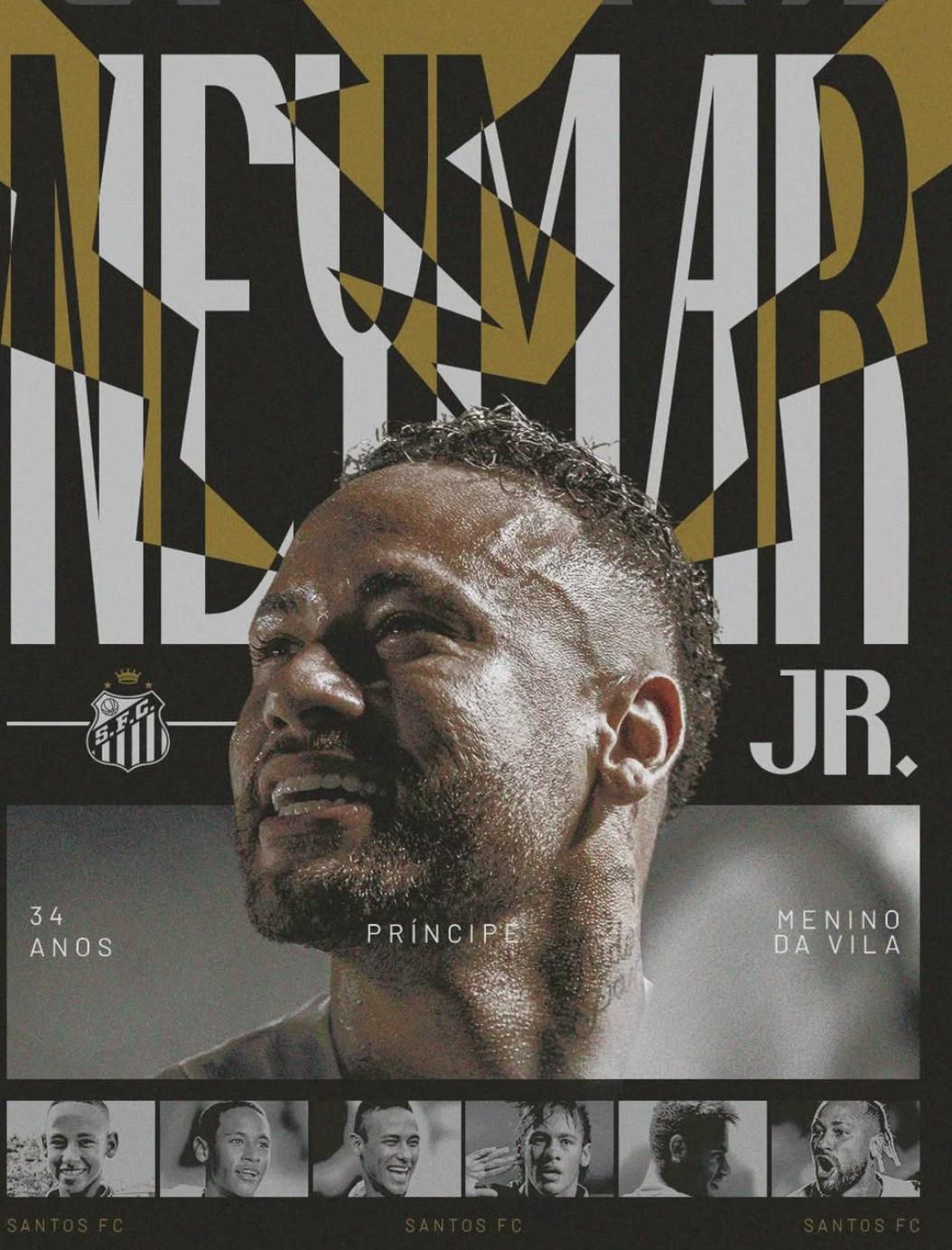 开云电竞登录-桑托斯为内马尔庆生:永远是我们的王子,期待你早日重返赛场